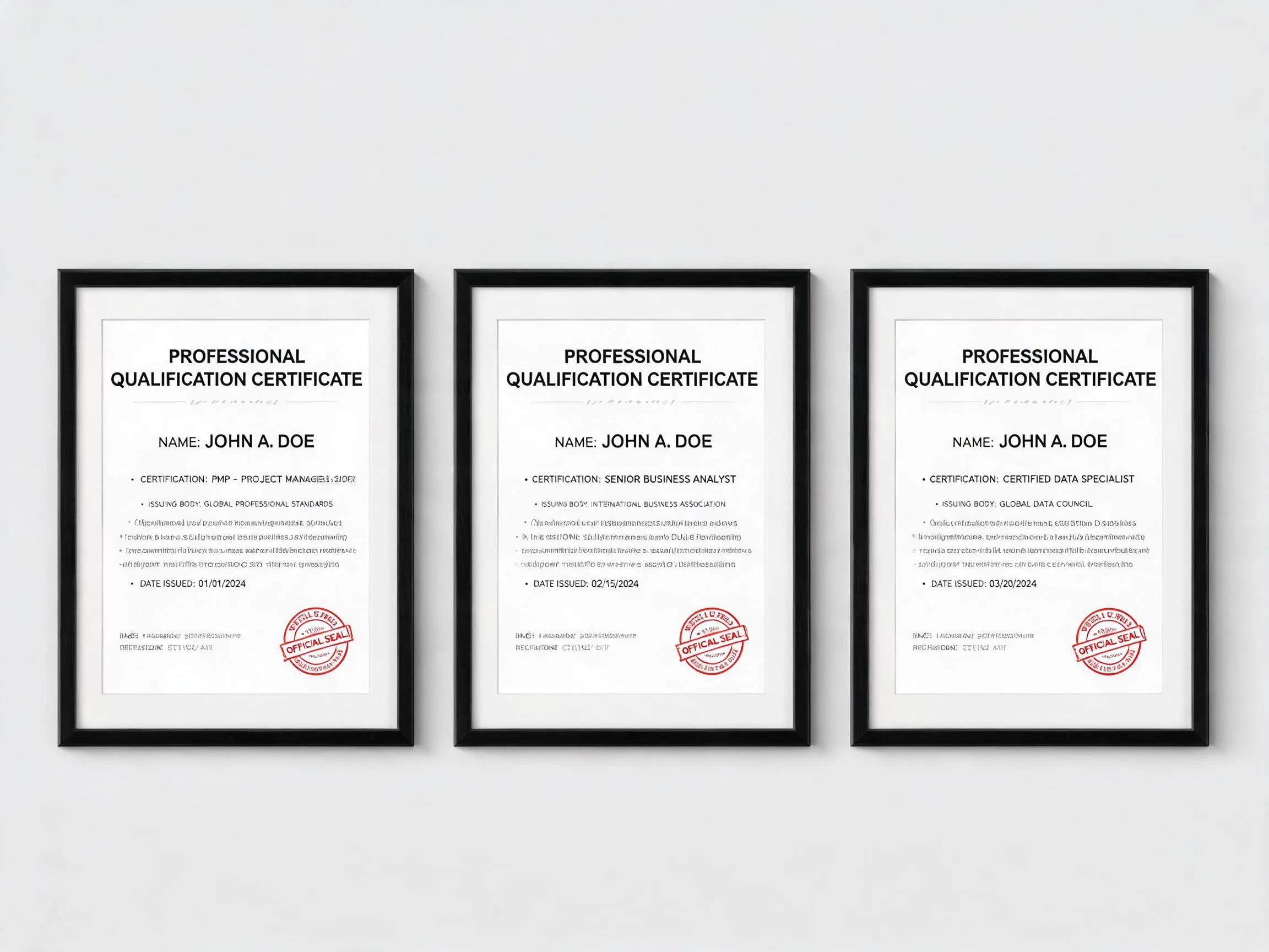 CERTIFICATIONS